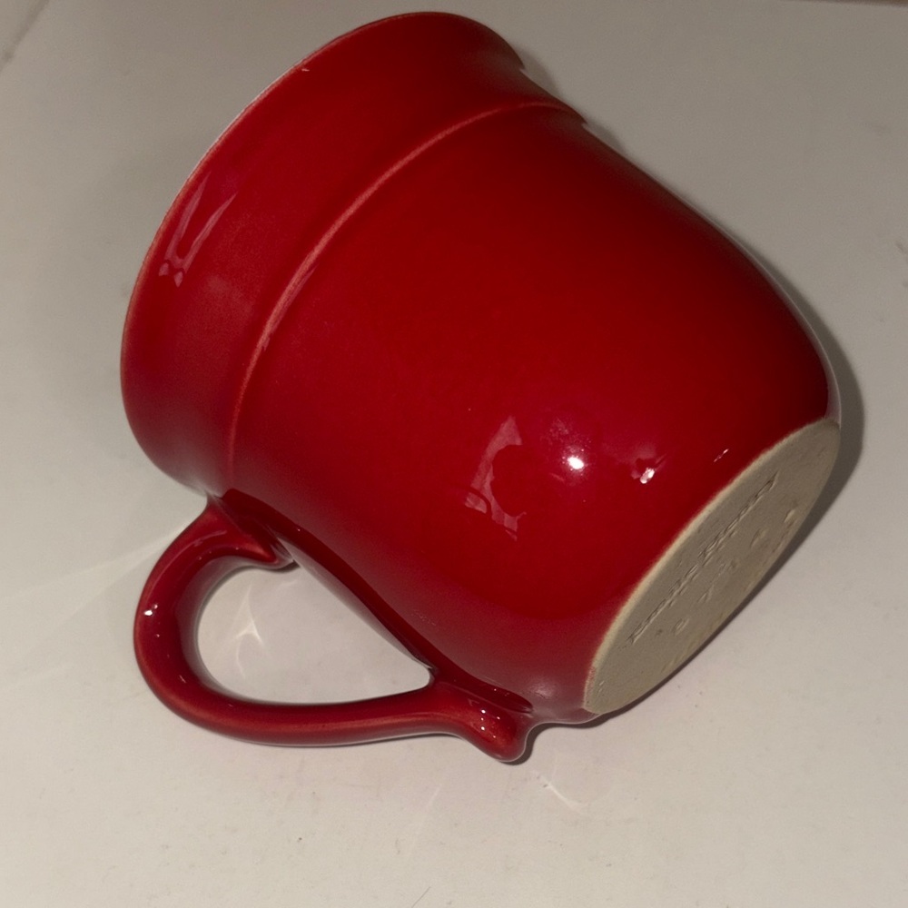 Vintage | Emile Henry Red Mug 14oz France - Picture 3 of 4
